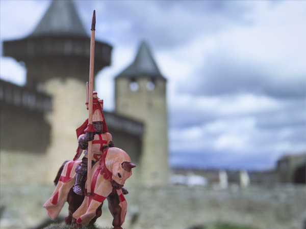 Cavalier bretonien, warhammer, citadel
